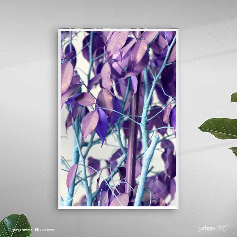Tableau décoratif Purple Tree