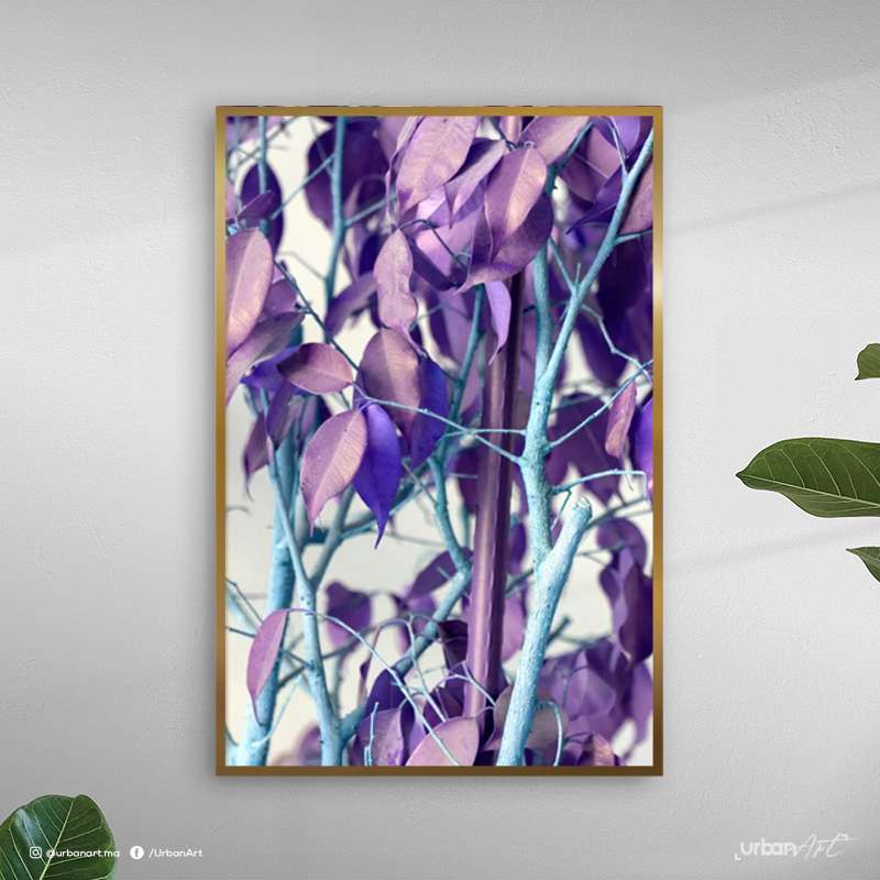 Tableau décoratif Purple Tree