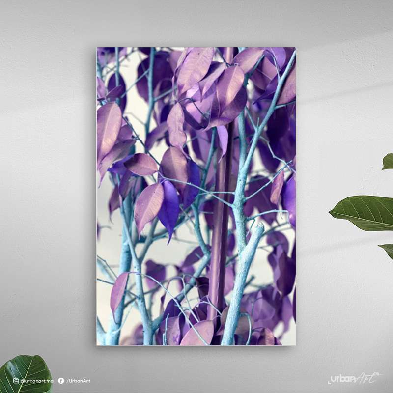 Tableau décoratif Purple Tree