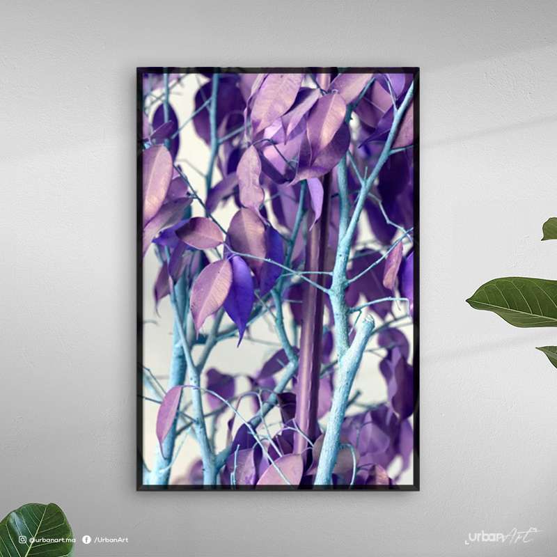 Tableau décoratif Purple Tree