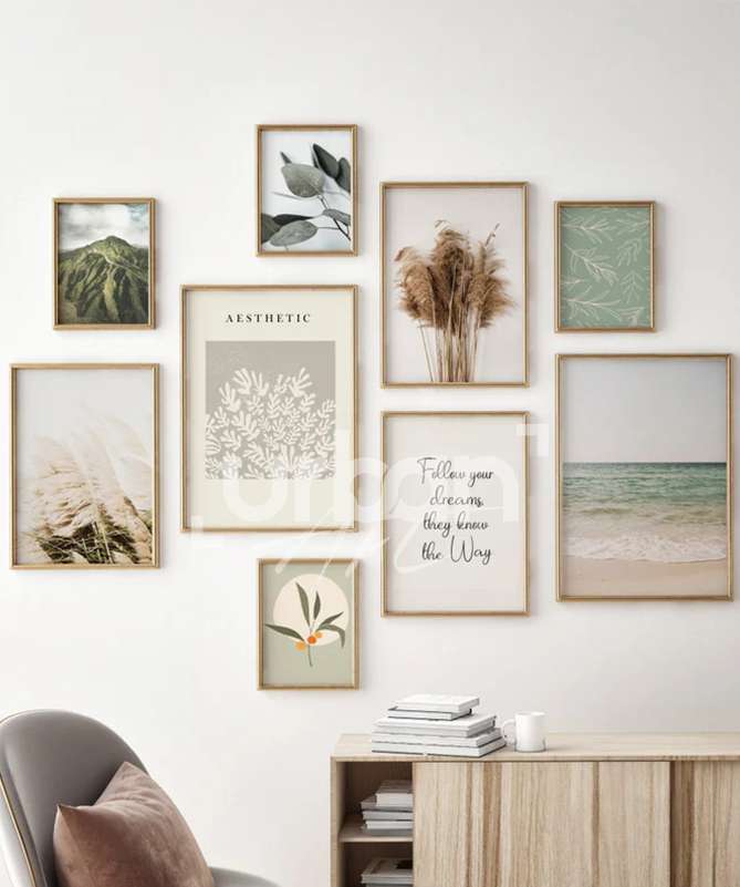 Set Poster Sage Green