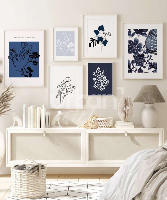 Set Poster Fleurs botanique