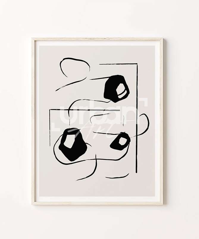 Set Poster Botanical forms of art