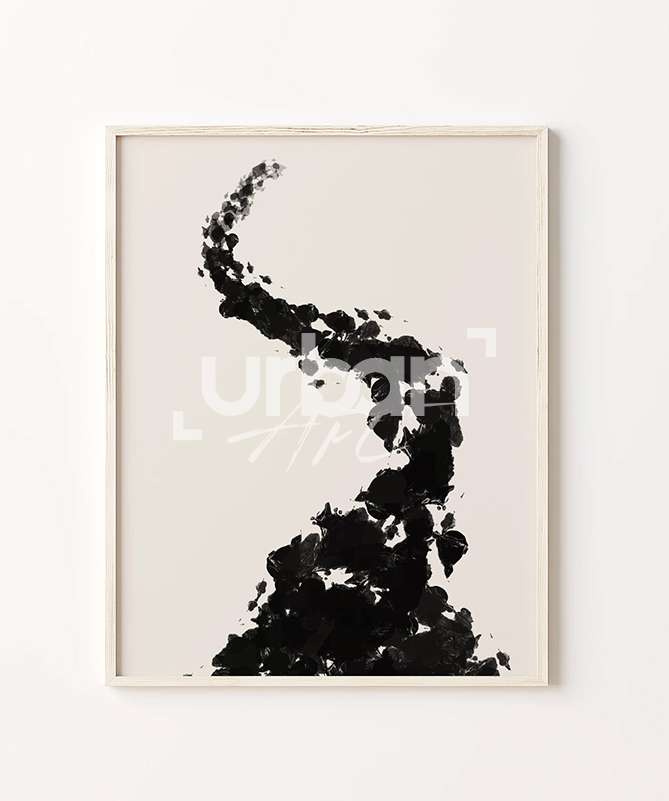 Set Poster Botanical forms of art