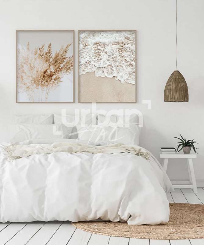Set Poster Coastal Boho Style