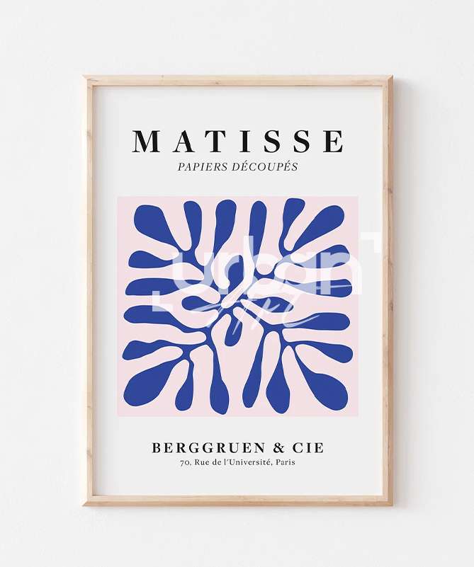 Set Poster Modern Matisse Art