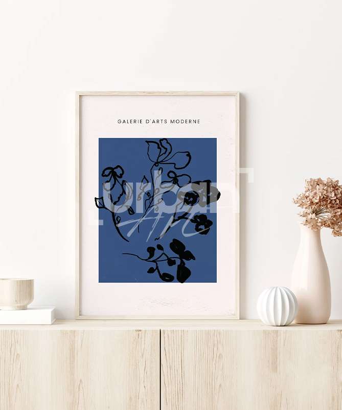 Set Poster Fleurs botanique