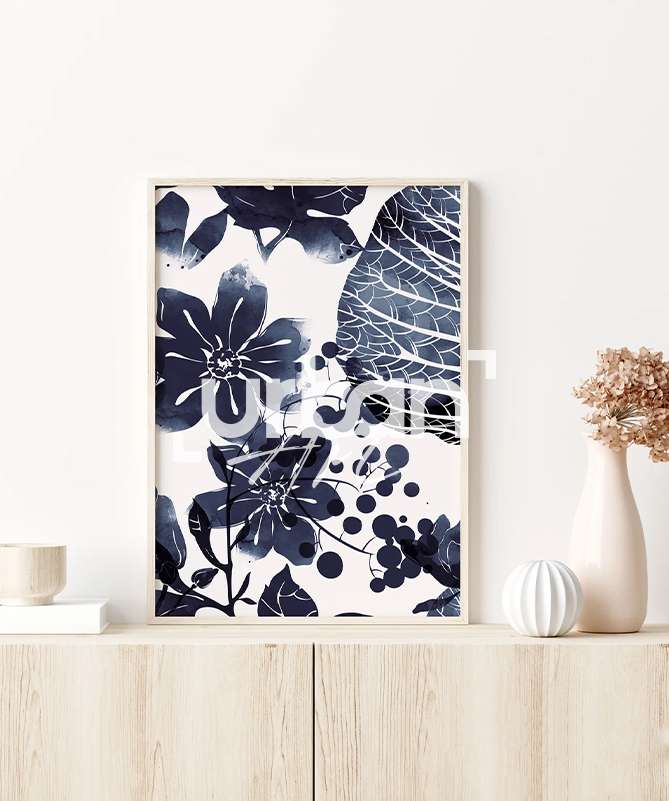 Set Poster Fleurs botanique
