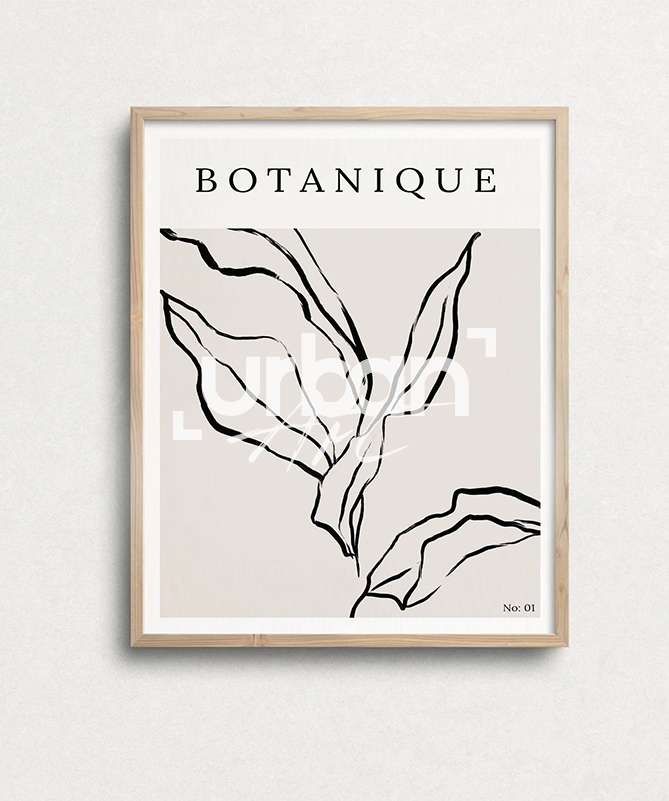 Set Poster Beige Minimalist Bundle