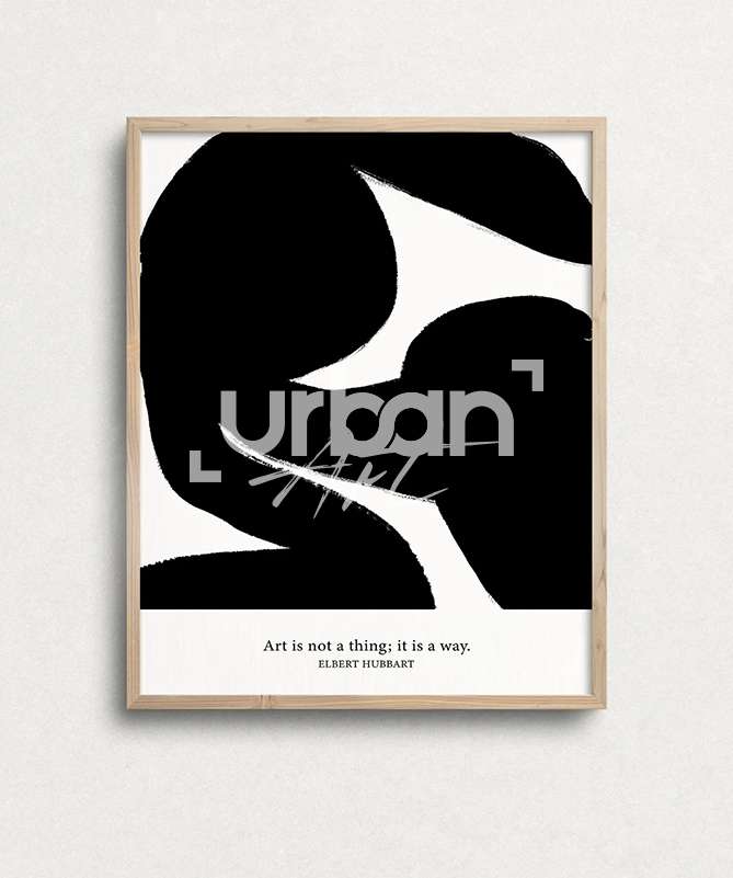 Set Poster Mix black white