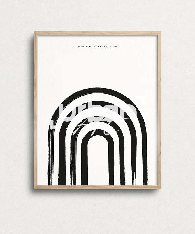 Set Poster Mix black white