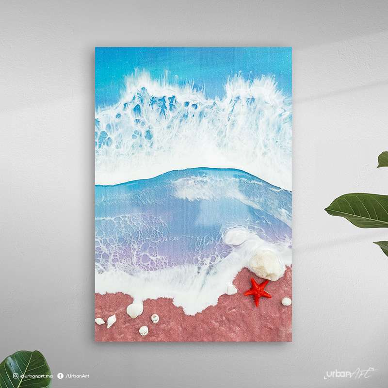 Tableau moderne Resin art