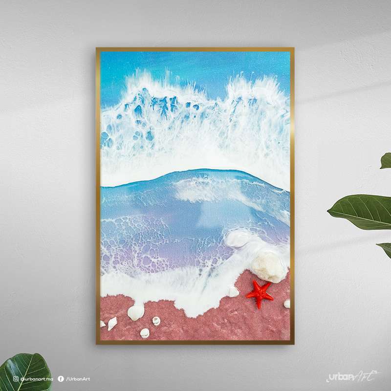 Tableau moderne Resin art