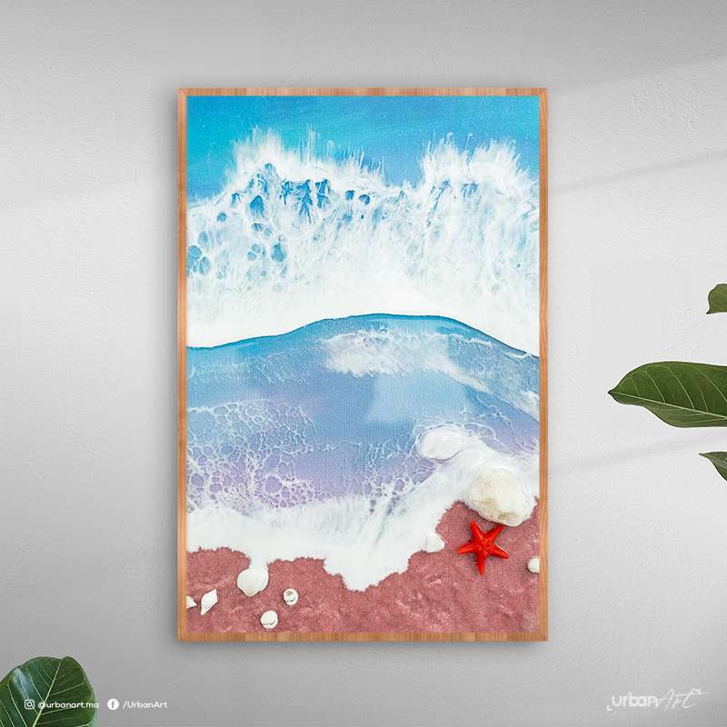 Tableau moderne Resin art