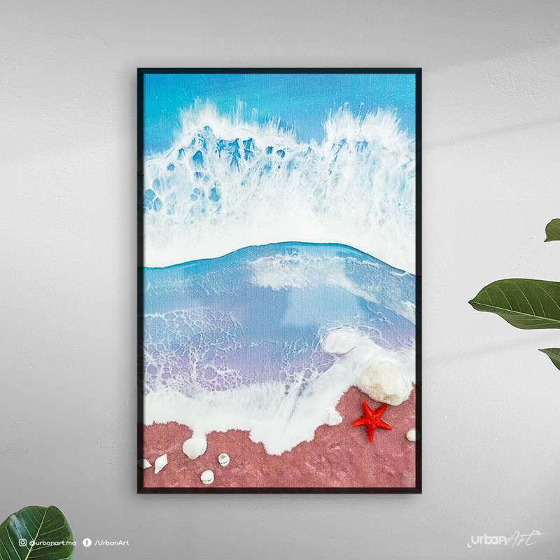 Tableau moderne Resin art