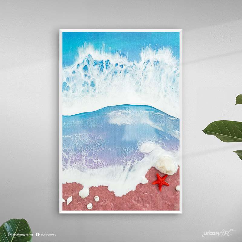 Tableau moderne Resin art