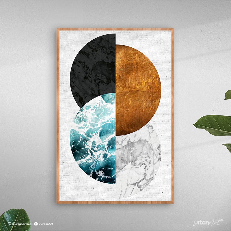 Tableau décoratif Cercles PR