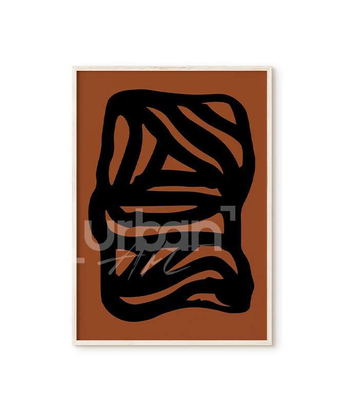 Poster Terracota Line