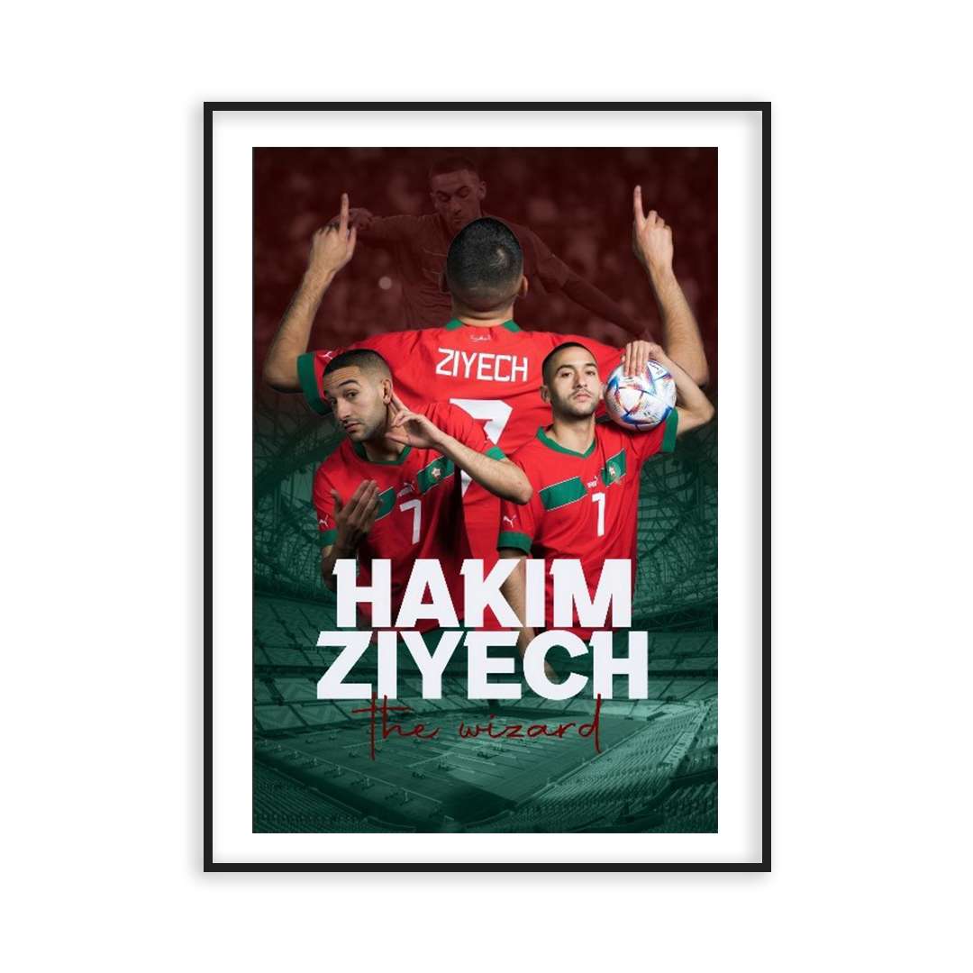 Poster Ziyech the wizard