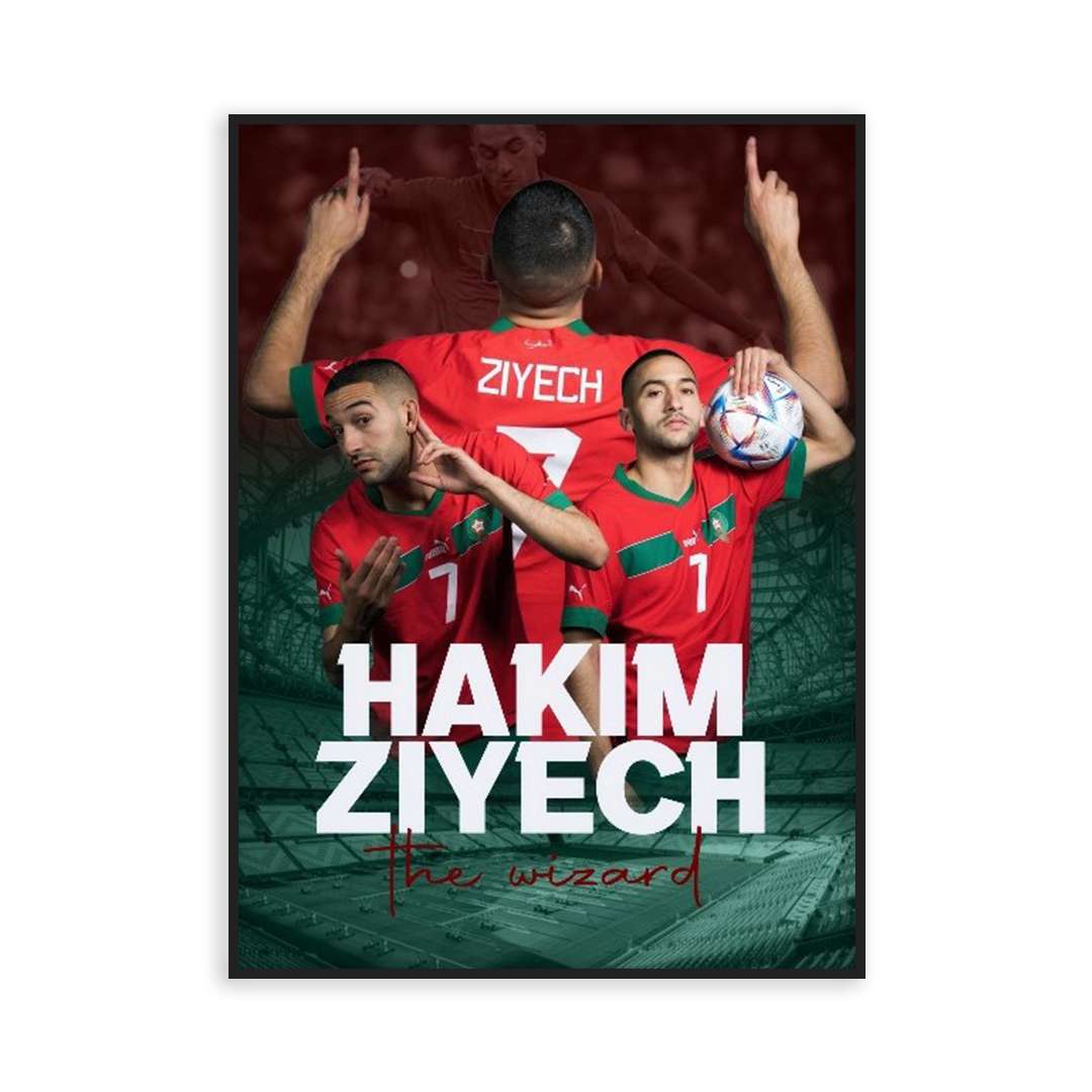 Poster Ziyech the wizard
