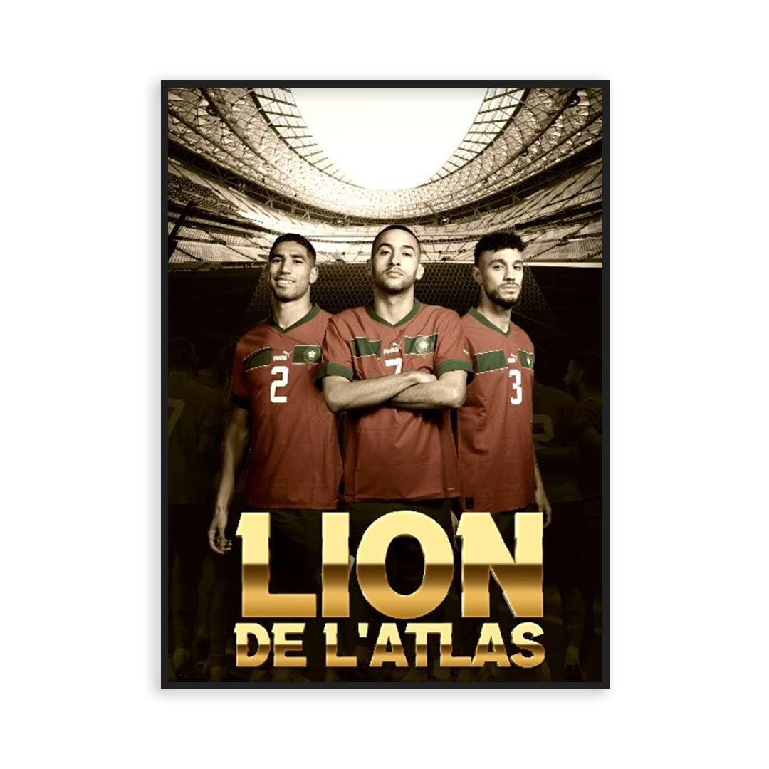 Poster Lion d'atlas