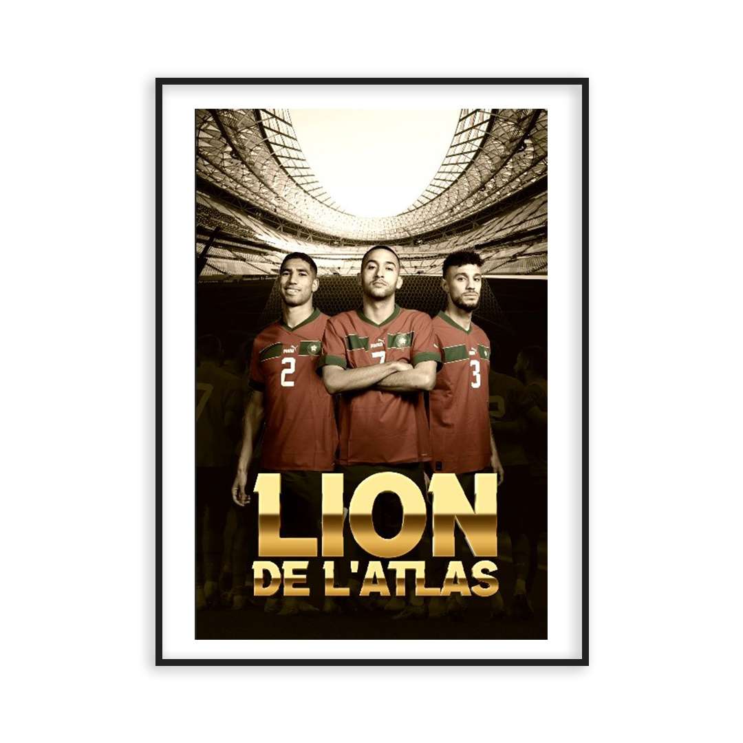 Poster Lion d'atlas