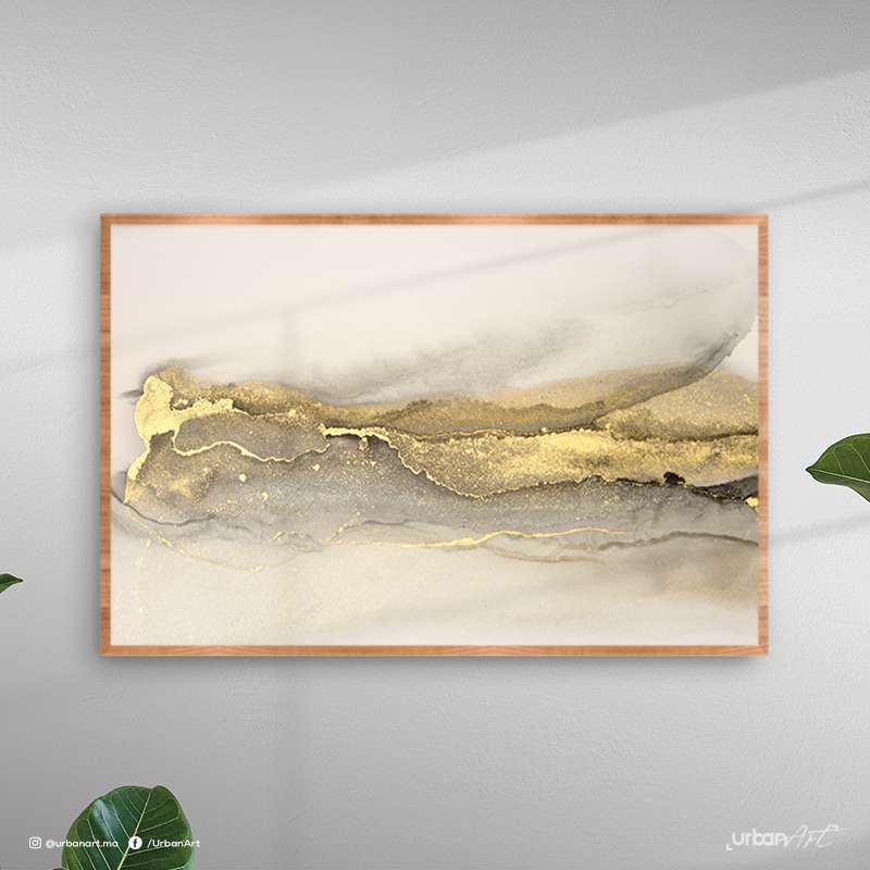 Tableau décoratif Golden Horizon