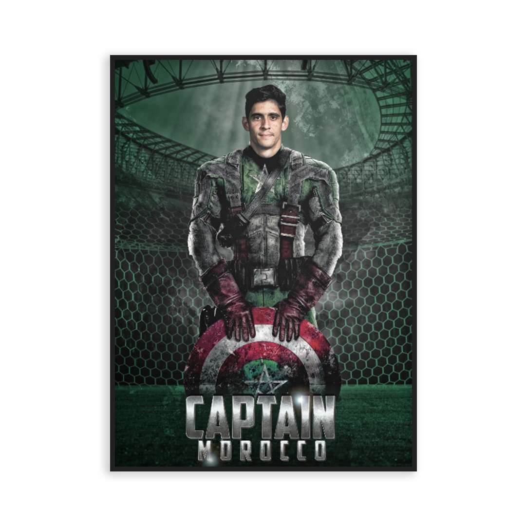 Poster Bounou Captain Morocco