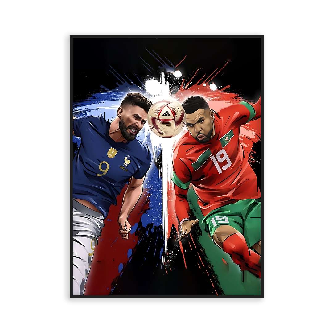 Poster En-Nesyri & Giroud