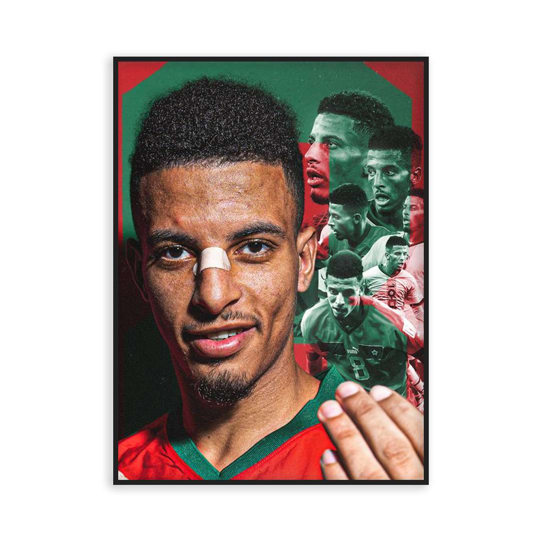 Poster Azzedine Ounahi