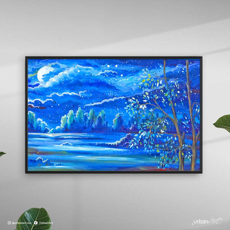 Tableau moderne Bright nature
