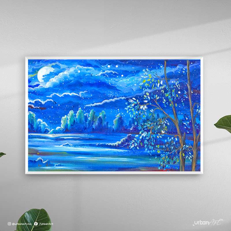 Tableau moderne Bright nature