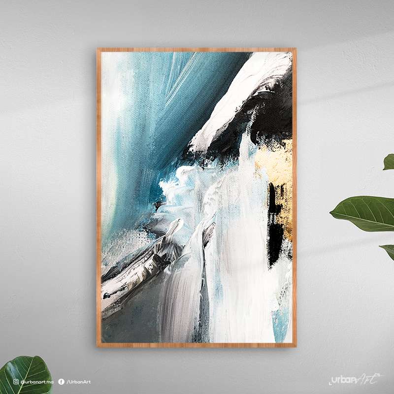 Tableau décoratif texture à l'huile