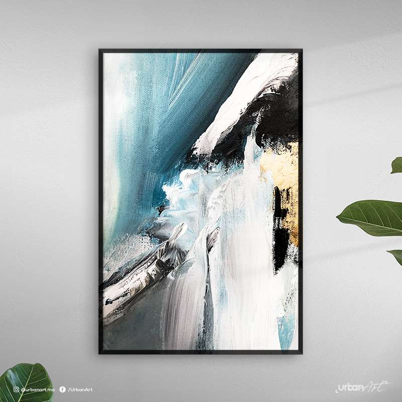 Tableau décoratif texture à l'huile