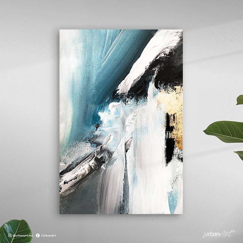 Tableau décoratif texture à l'huile
