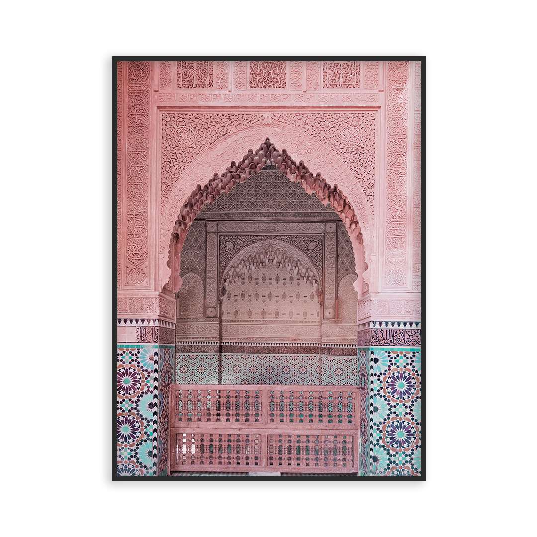 Poster Temple de Marrakech