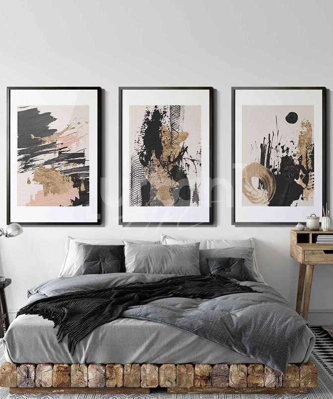 Set Poster Noir blanc