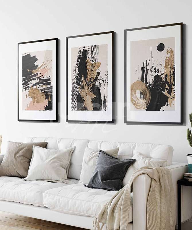 Set Poster Noir blanc