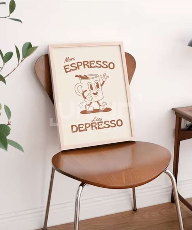 Poster Rétro Espresso