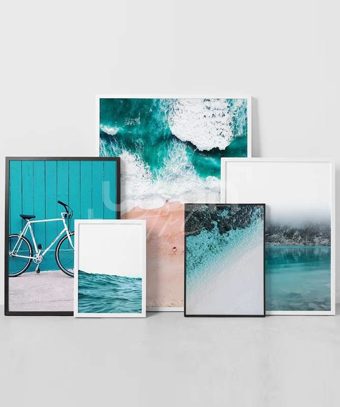 Set Poster Ensemble côtier