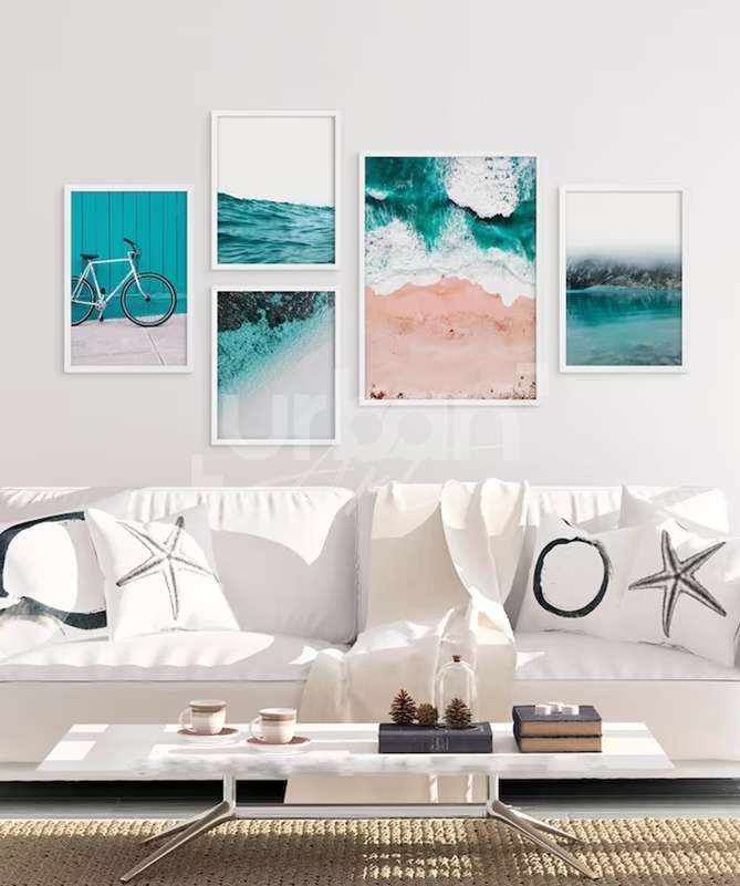Set Poster Ensemble côtier