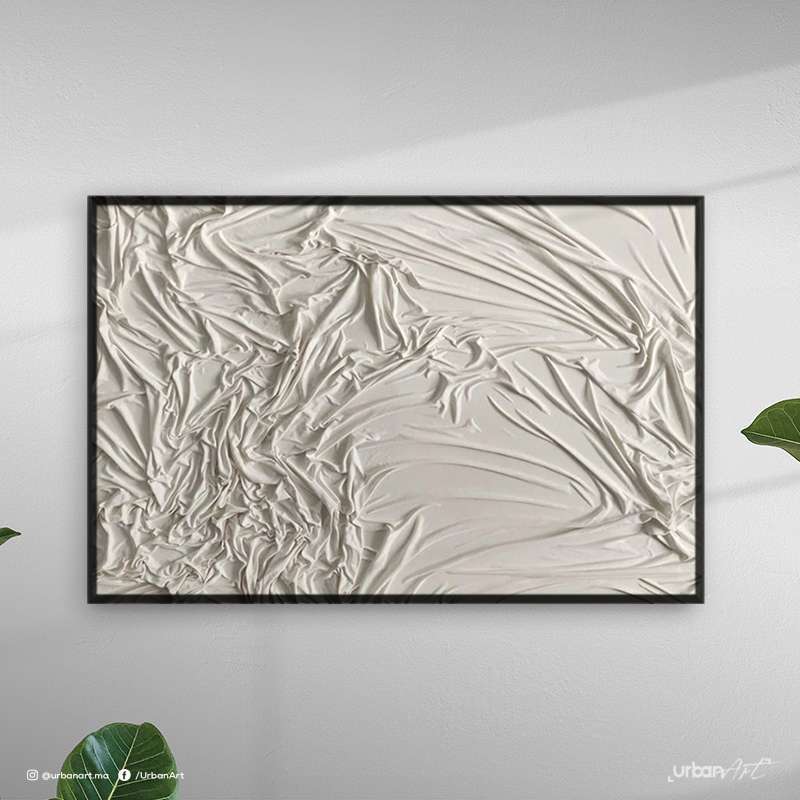 Tableau Drapé en tissu
