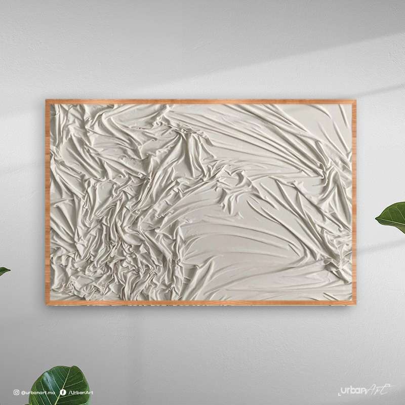 Tableau Drapé en tissu