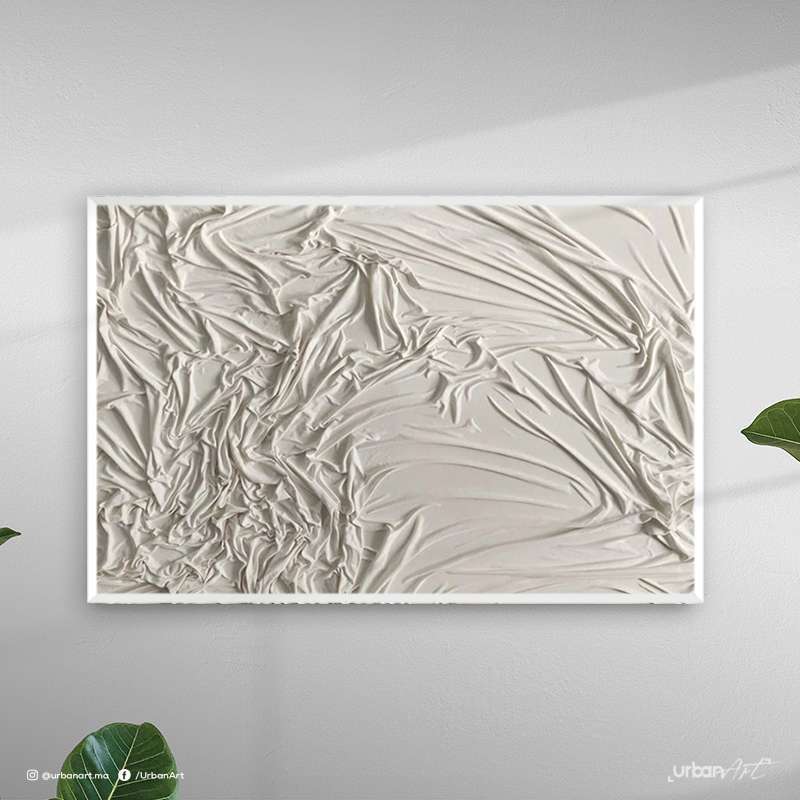 Tableau Drapé en tissu