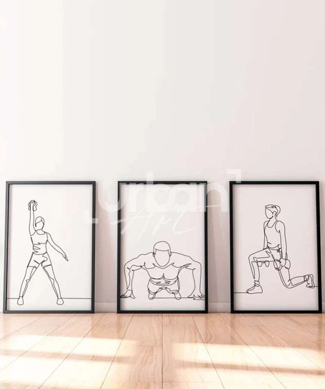 Set Poster Gymnastique motivationnelle
