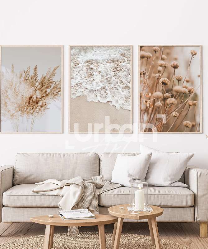 Set Poster Boho Coastal
