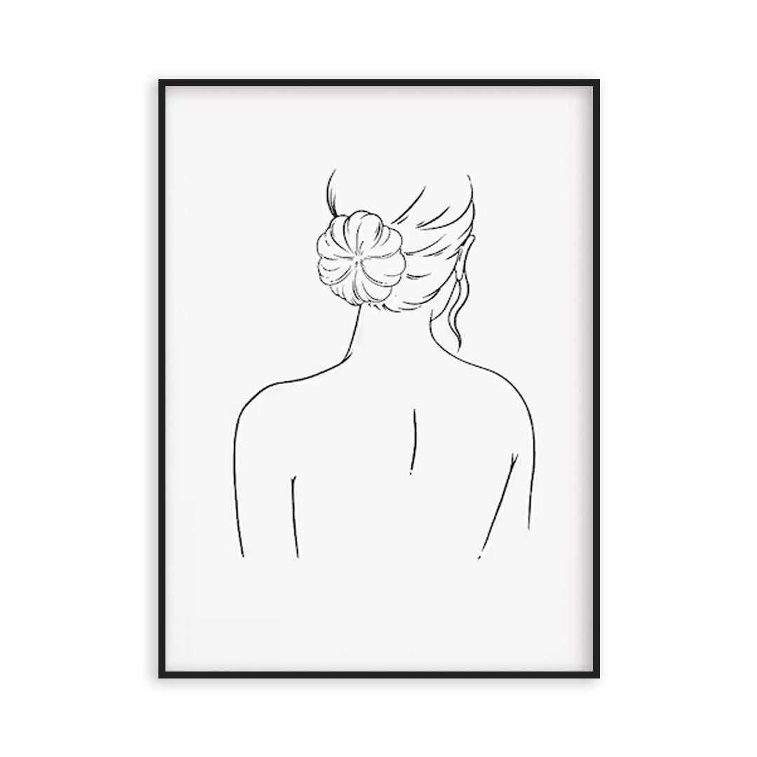 Poster Ballerina hair