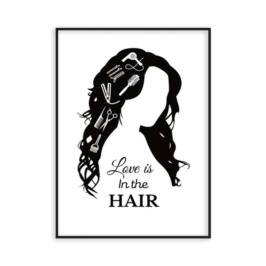 Poster Love Is In The hair