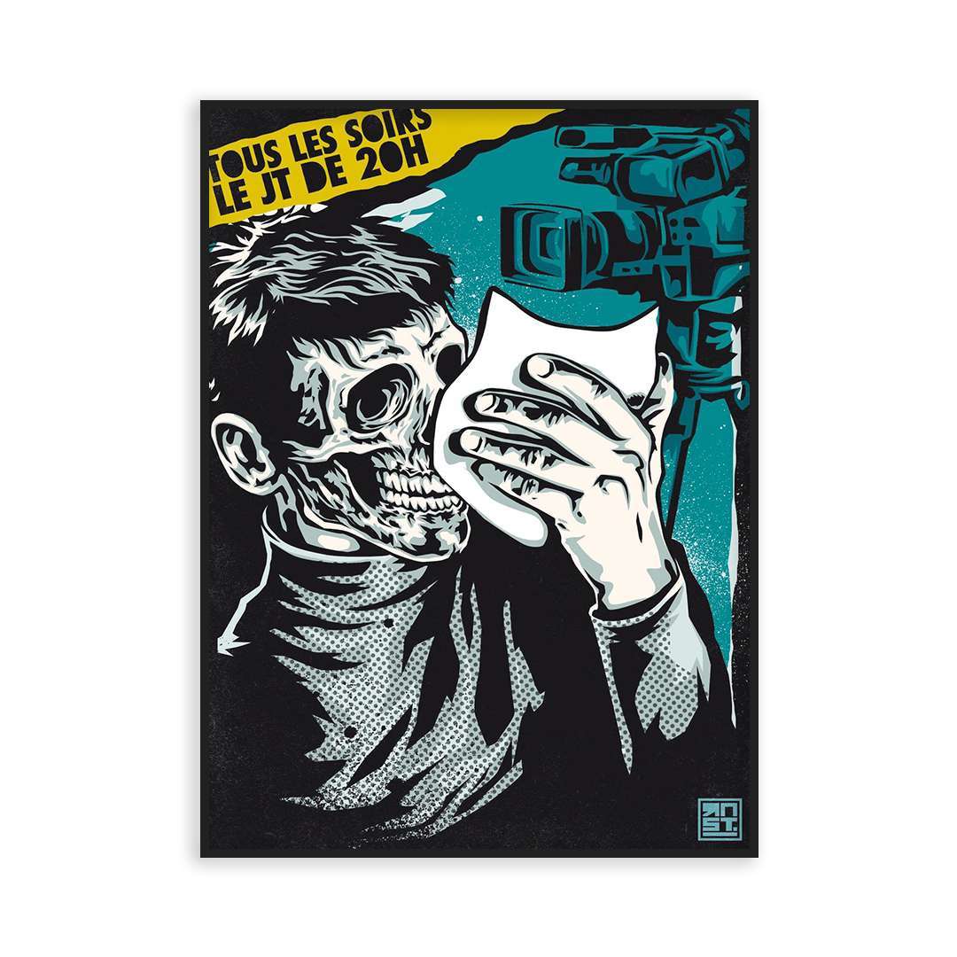 Poster Bas les Masques