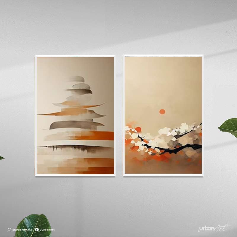 Tableau décoratif Art Japandi Wall Decor